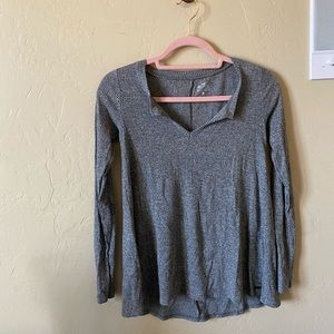 charcoal sweater